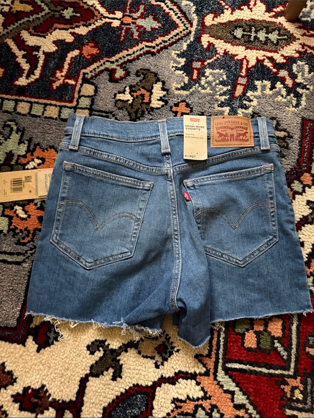 Levi's High Rise Shorts